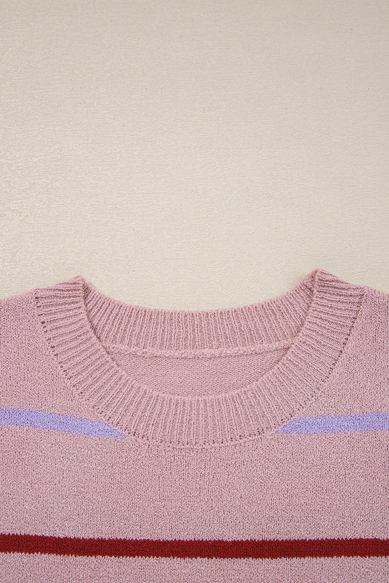 Amyra Edge Drop Shoulder Sweater