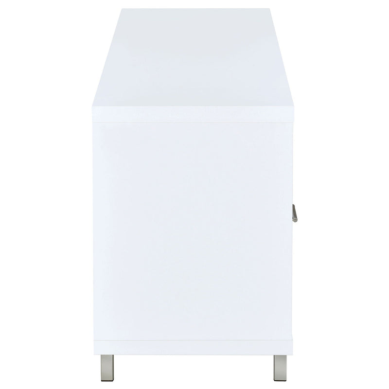 Casey 2-drawer Engineered Wood 60-inch TV Stand White
