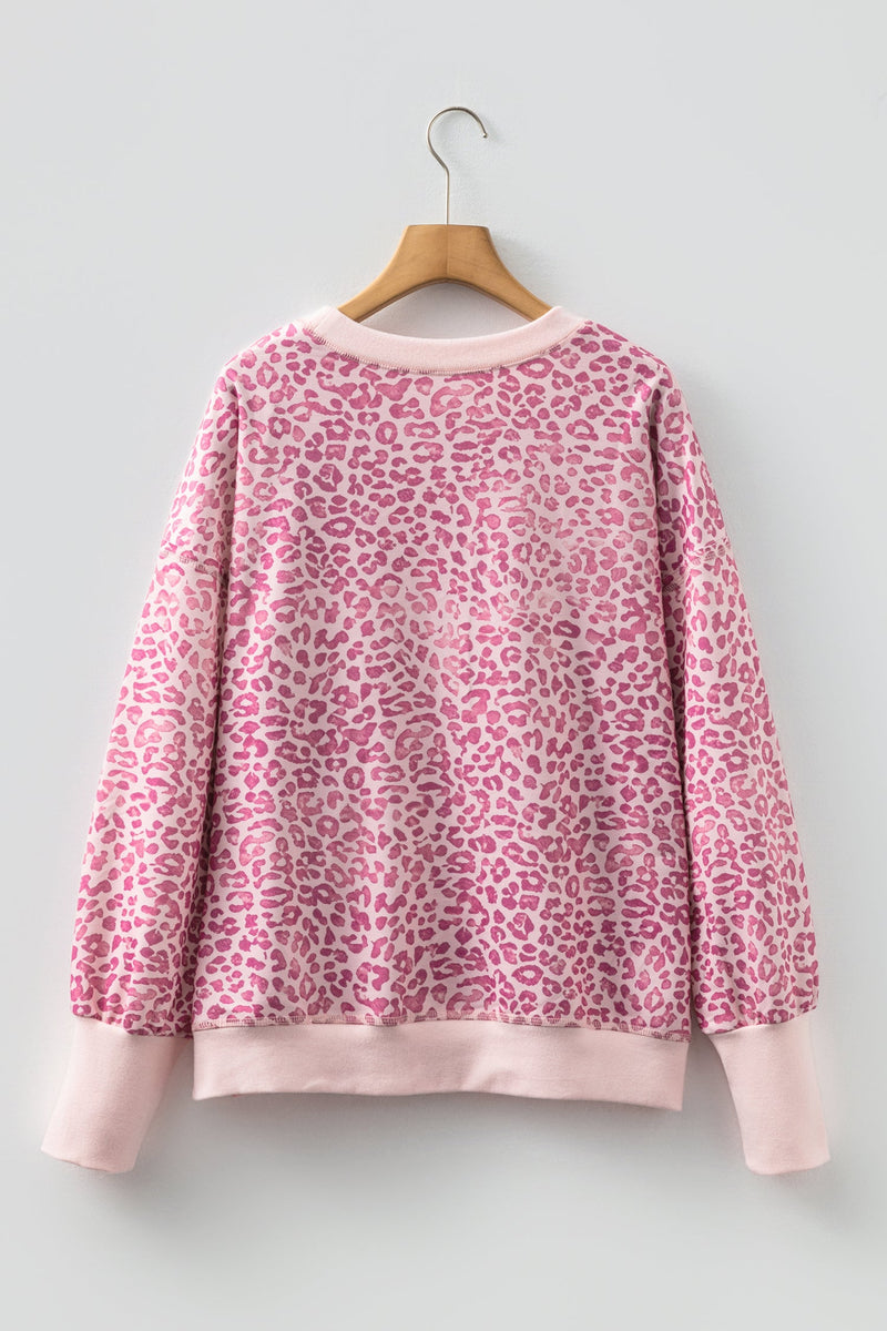 Briar Print Patchwork Sweatshirt