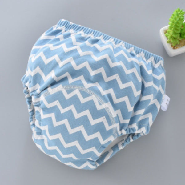 Baby Training Pants Washable 6-layer Gauze Diaper Cover Learning