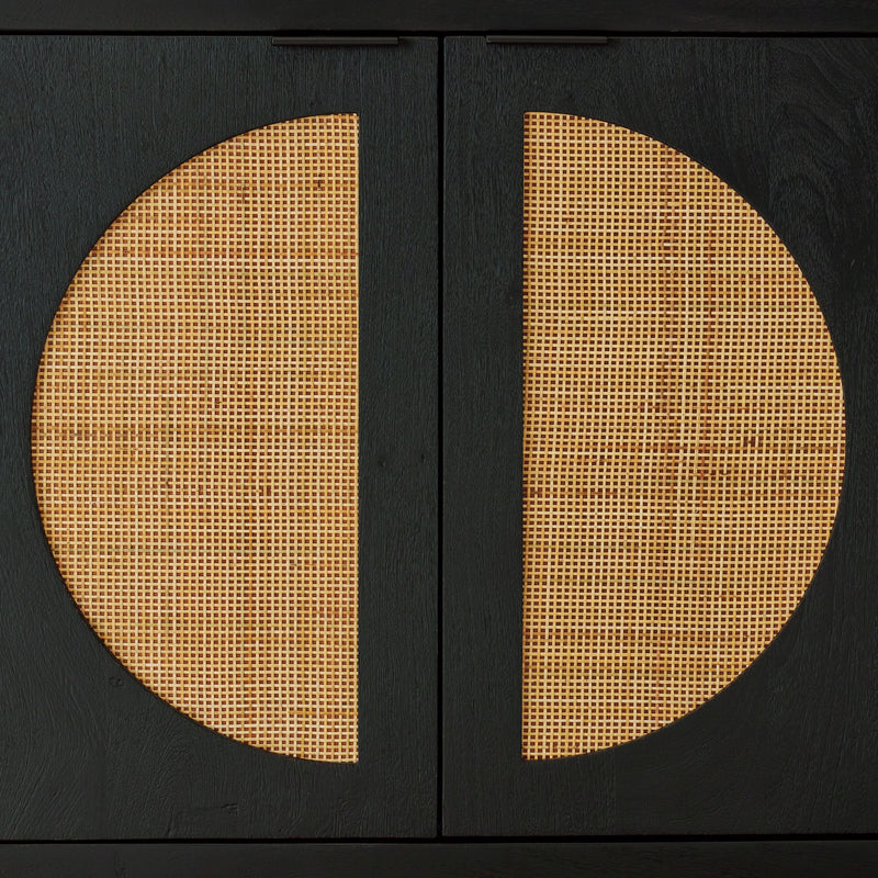 Cliffiings - Accent Cabinet - Black / Natural