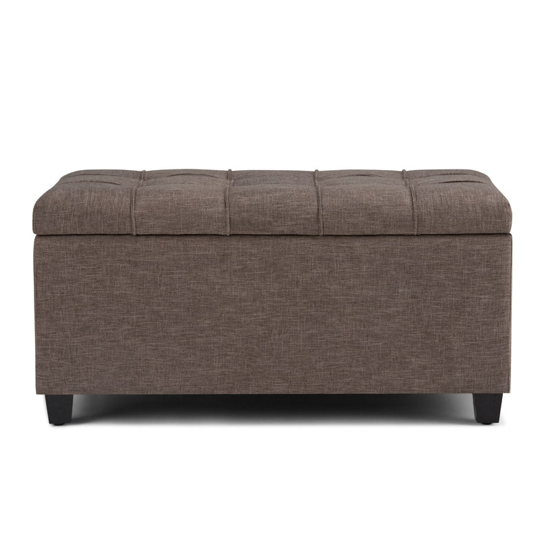 Sienna - Upholstered Storage Ottoman Bench