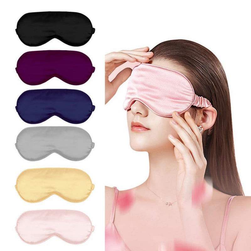 Silk Sleep Set – Eye Mask, Travel Pillow & Earplugs Bundle