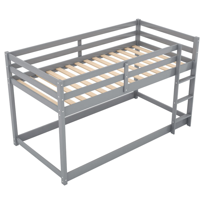 Floor Bunk Bed With Ladder