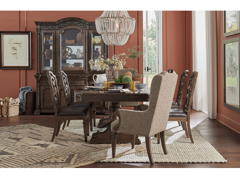 Durango - Trestle Dining Table - Willadeene Brown