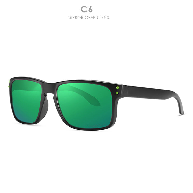 Square Sports Sunglasses Multi-color Colorful Men And Women Sun Glasses