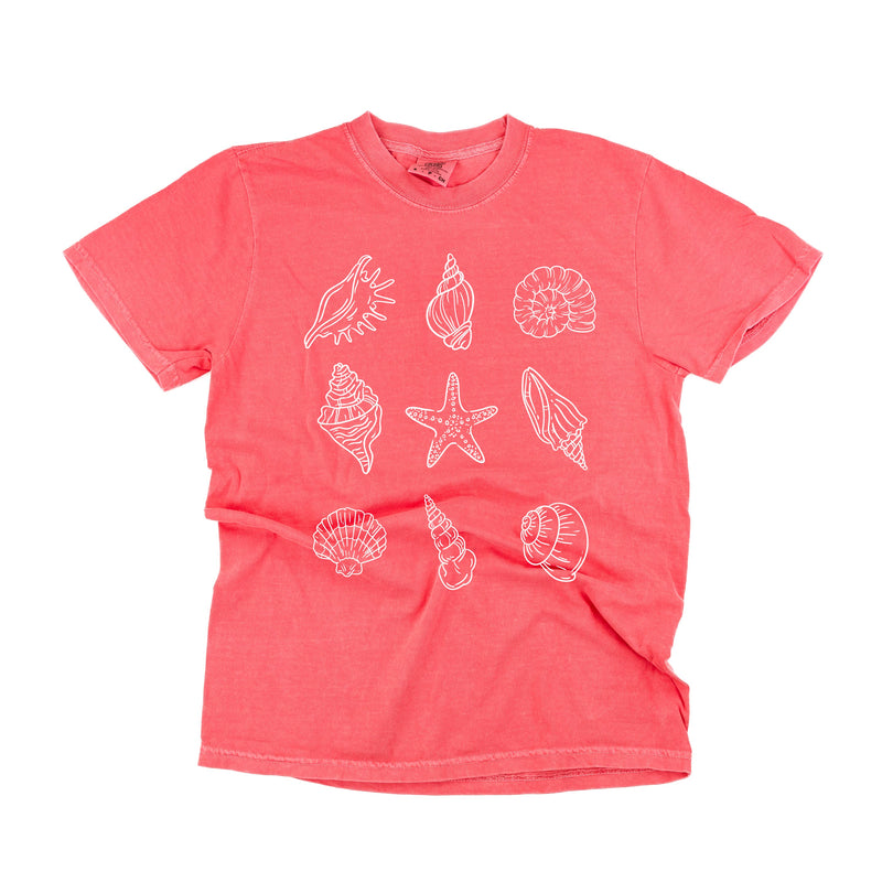3x3 Seashells - Comfort Colors Tee