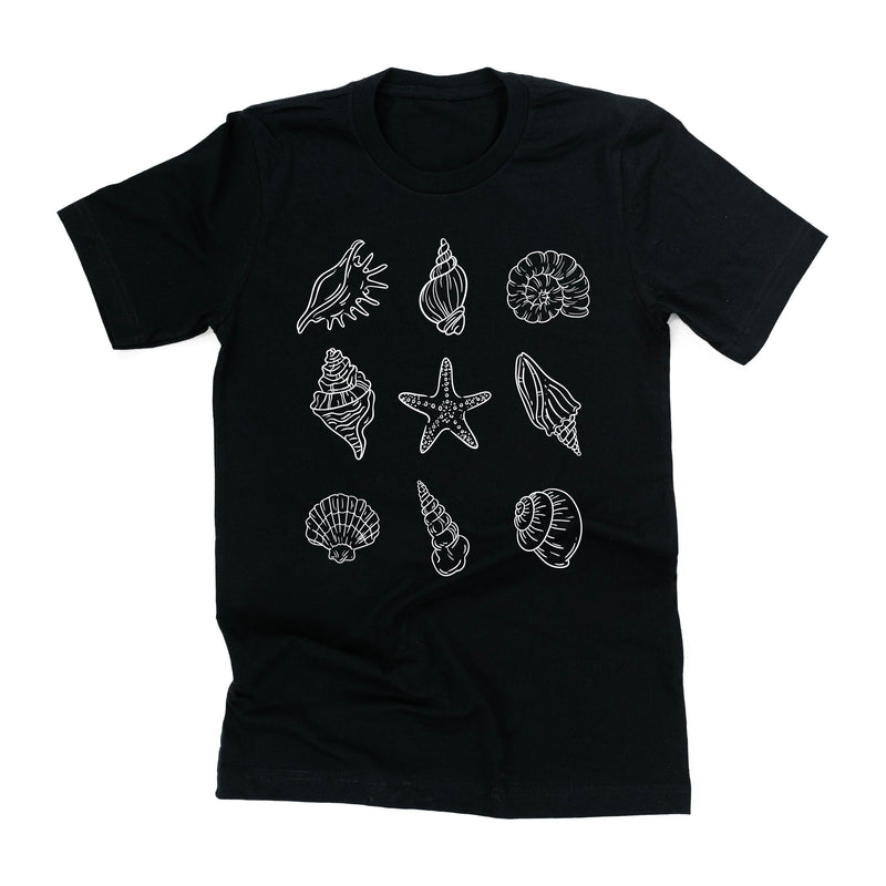 3x3 Seashells - Unisex Tee
