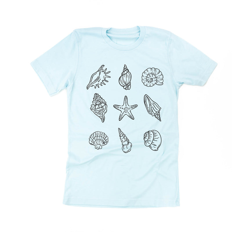 3x3 Seashells - Unisex Tee
