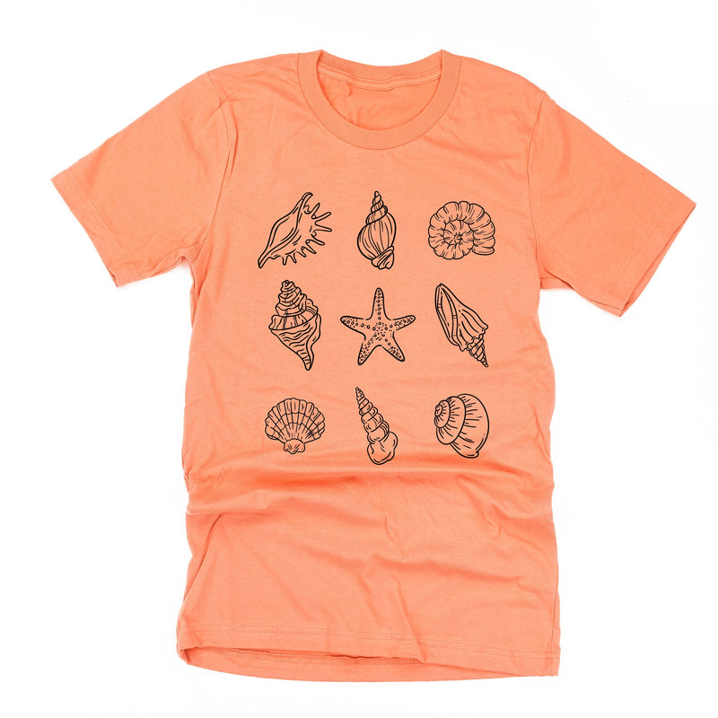 3x3 Seashells - Unisex Tee