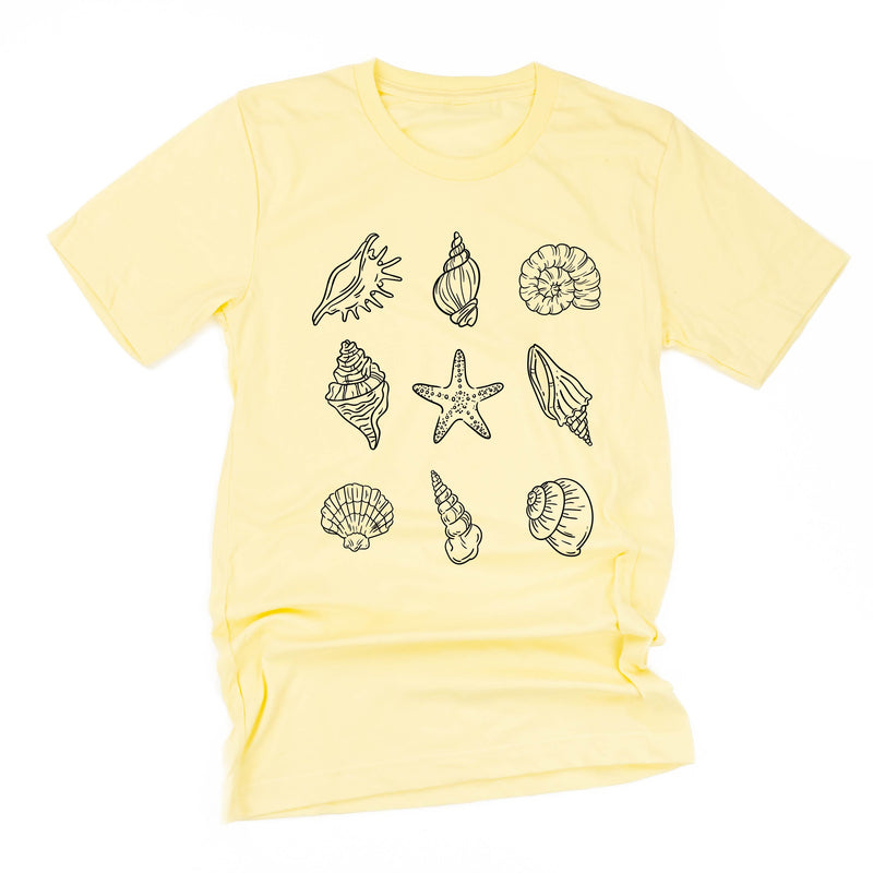 3x3 Seashells - Unisex Tee