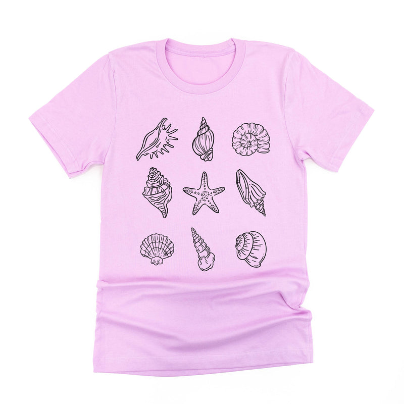 3x3 Seashells - Unisex Tee