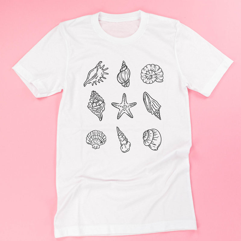 3x3 Seashells - Unisex Tee