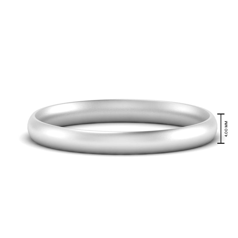 Comfort Fit Mens Wedding Band