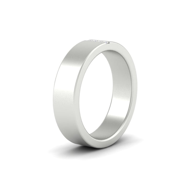 4 Stone Diamond Wedding Band Ring