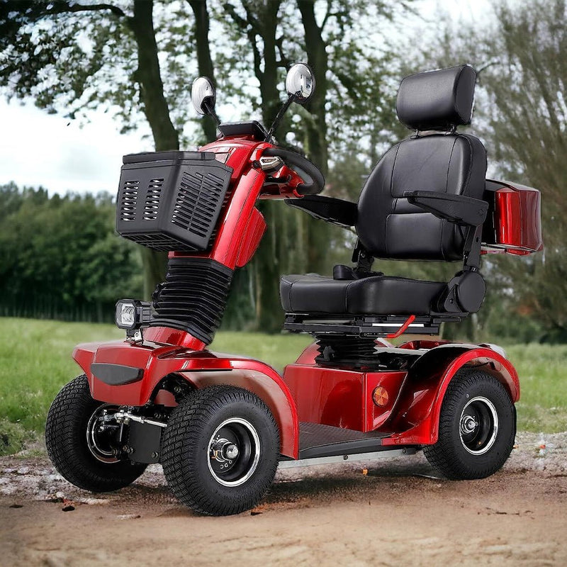 Zvg 4-Wheel Heavy-Duty 48V20AH Electric All-Terrain Mobility Scooter, 500W (SAK93647)