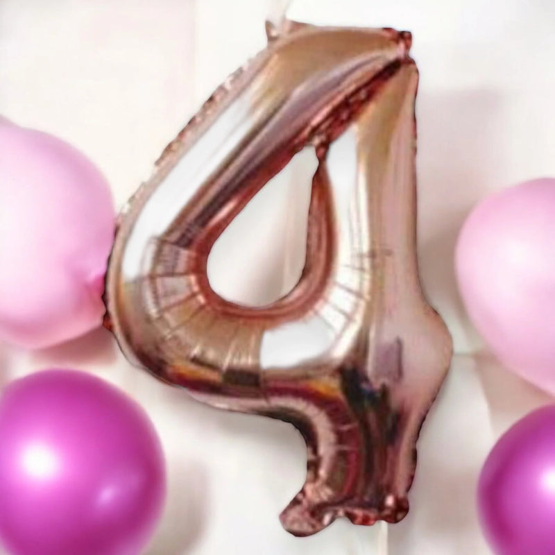 40" Large Foil Birthday Party Balloon Numbers