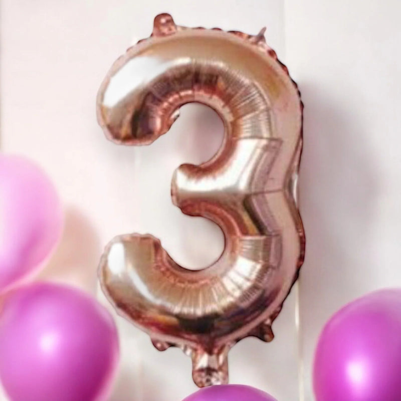 40" Large Foil Birthday Party Balloon Numbers