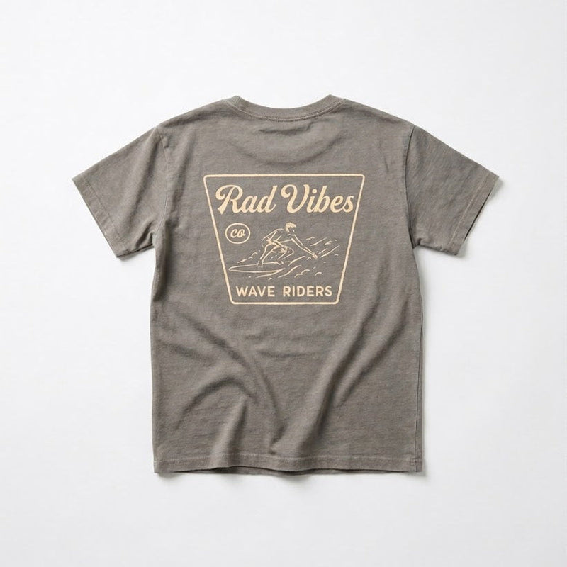 THE MAVERICKS TEE - FADED GREY
