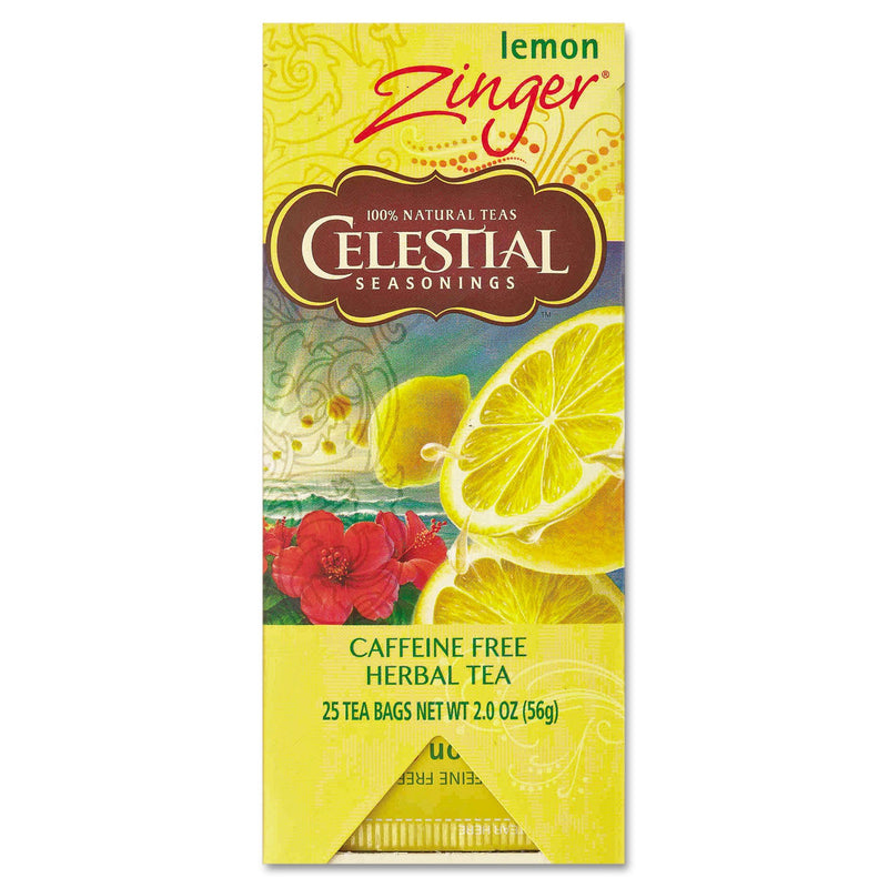 Celestial Seasonings Tea, Herbal Lemon Zinger, 25/Box