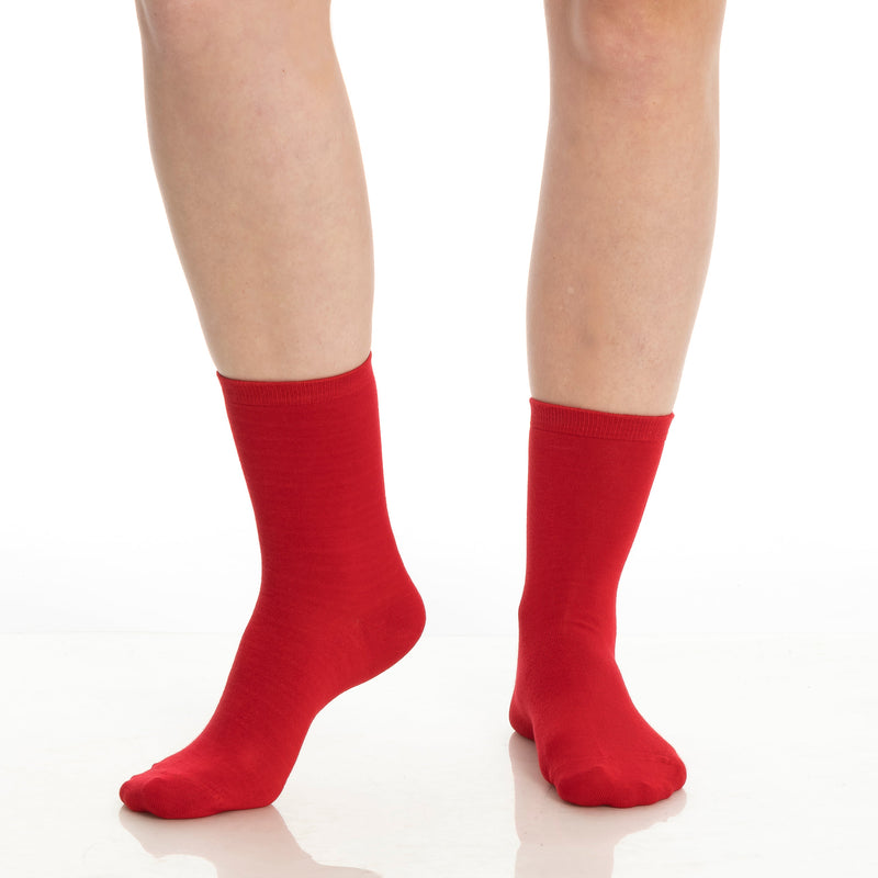 Women’s Bamboo Crew Socks 3-Pack