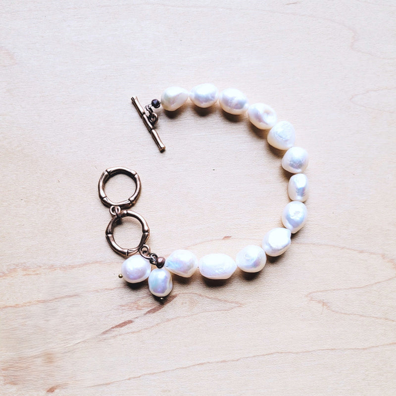Genuine Freshwater Potatoe Pearl Bracelet Collection 809f