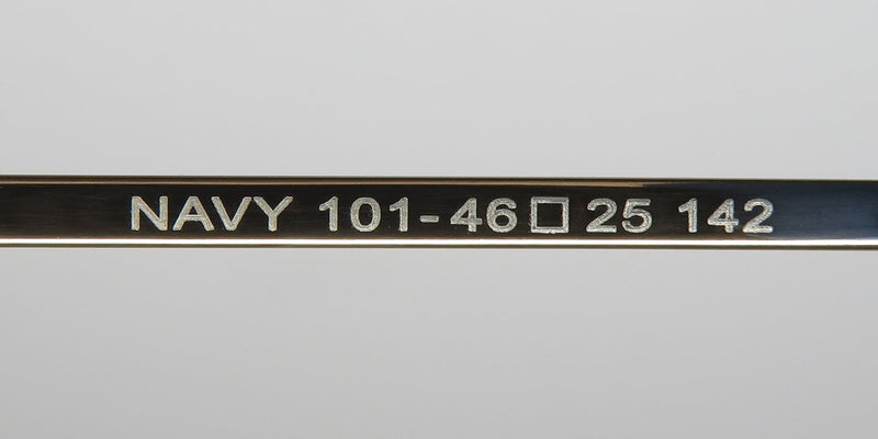 Harry Lary's Navy Eyeglasses