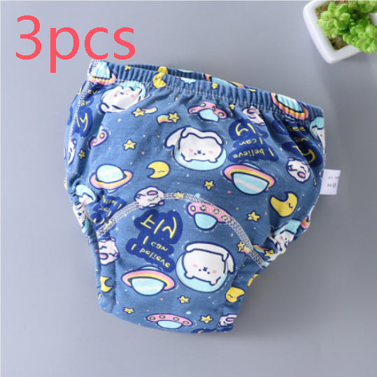 Baby Training Pants Washable 6-layer Gauze Diaper Cover Learning