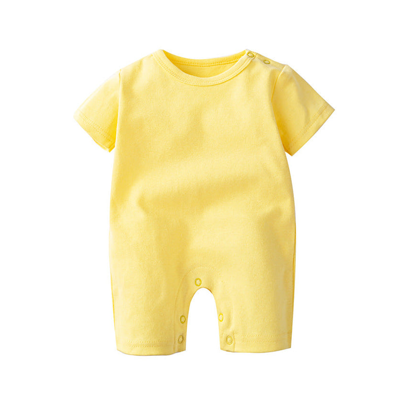 Baby And Infant Cotton Short-sleeve Shirt