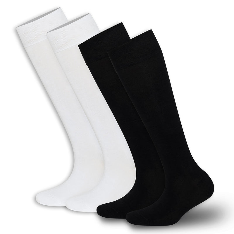 Women’s Bamboo Knee-High Socks 4-Pack