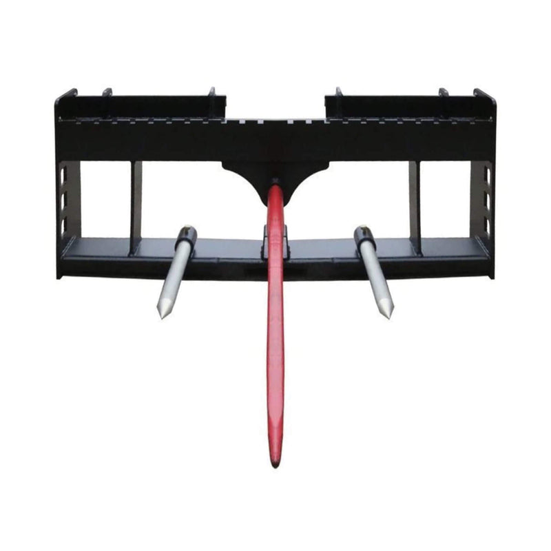 42-Inch Heavy-Duty Pallet Forks Hay Spear Skid Steer Attachment With Quick Attach (SAK16528)