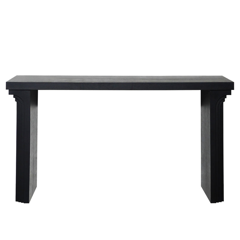 Console Table With Decorative Molding