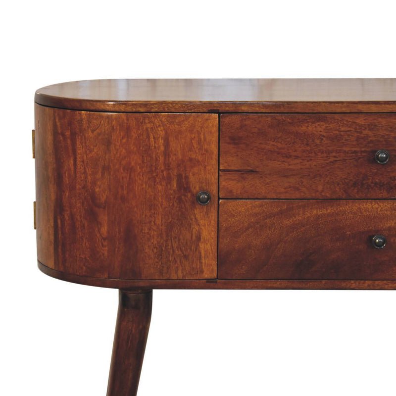 Grove Console Table - Brown