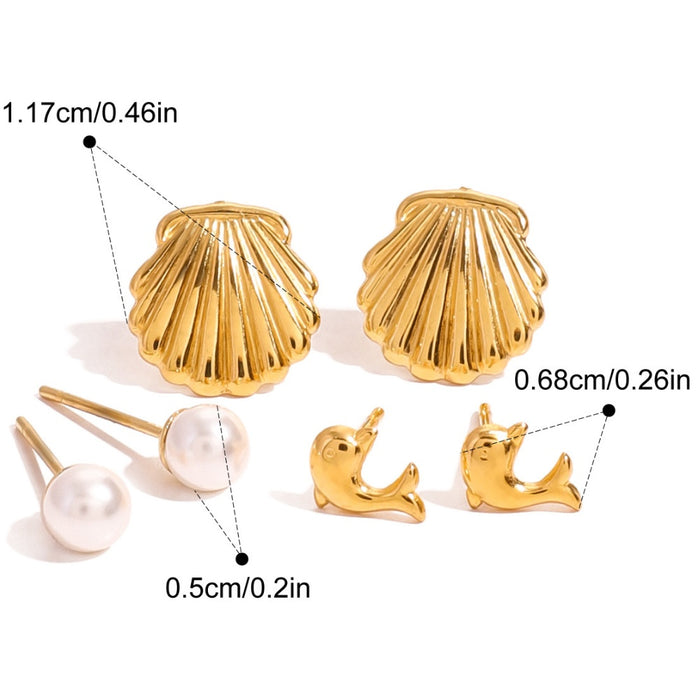 Metal Women's Premium Niche Earrings