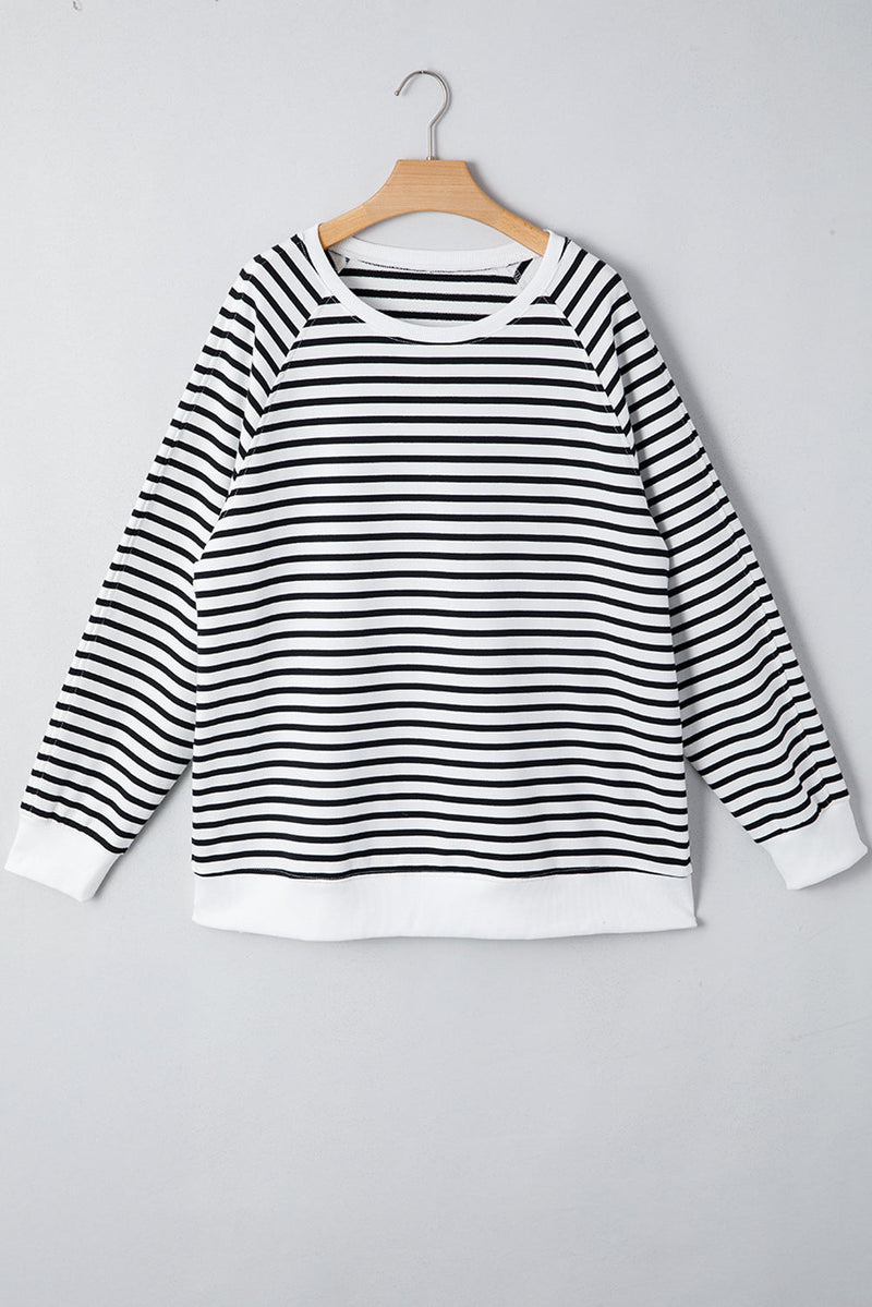 Amelia Side Slits Loose Sweatshirt