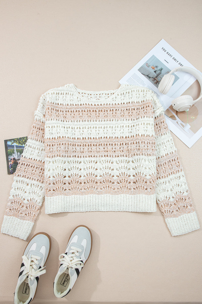 Zararita Drop Shoulder Casual Sweater