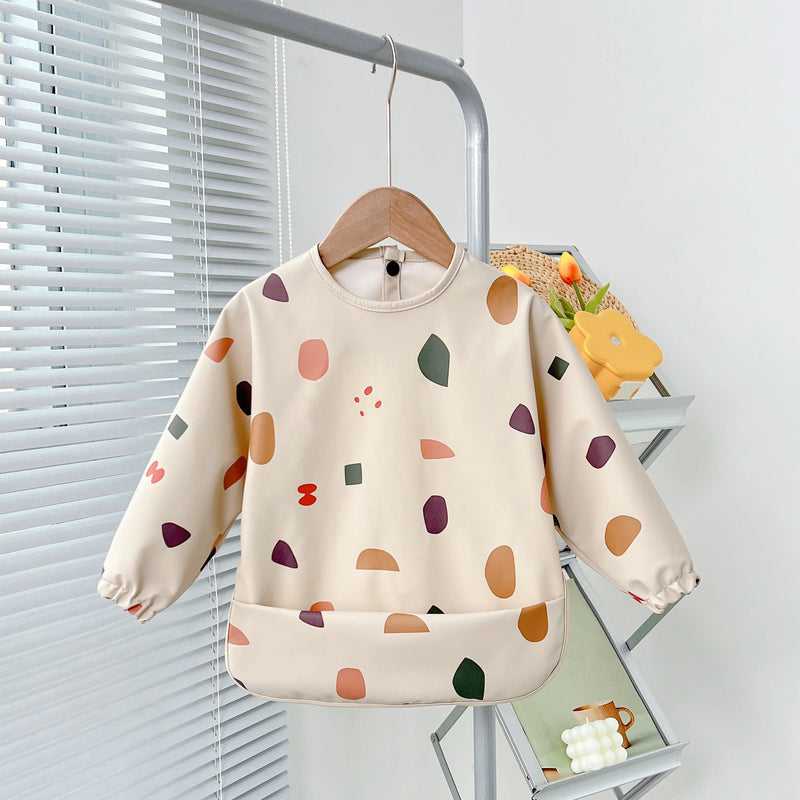 New Children's Waterproof Inside-out Wear Anti-dirty Overclothes