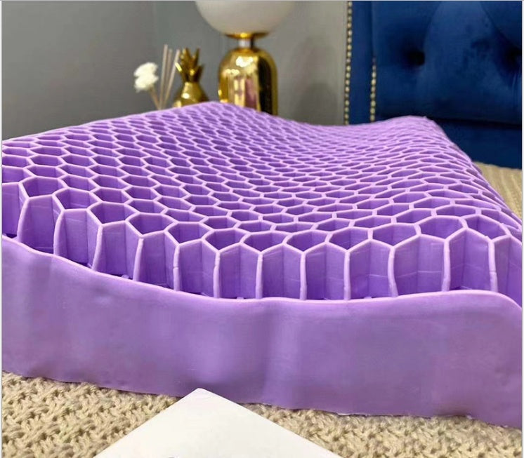 Black Latex Silicone Gel Pillow