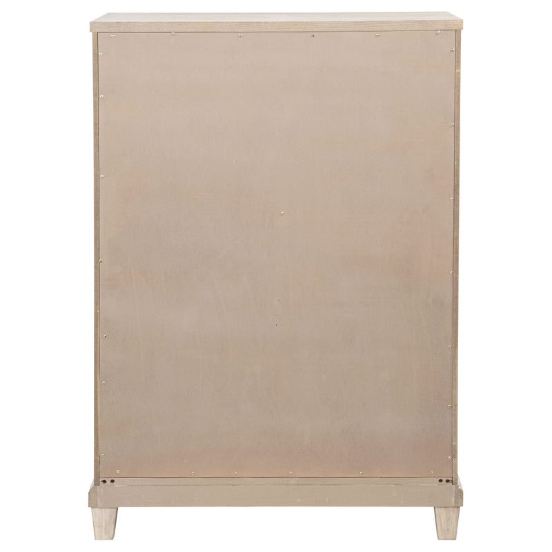 Pembroke 5-drawer Chest of Drawers Washed Oak