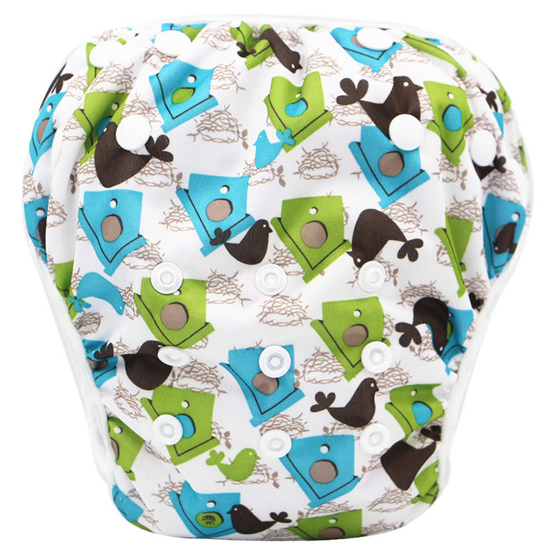 Fashionable Children's Cartoon Swim Trunks