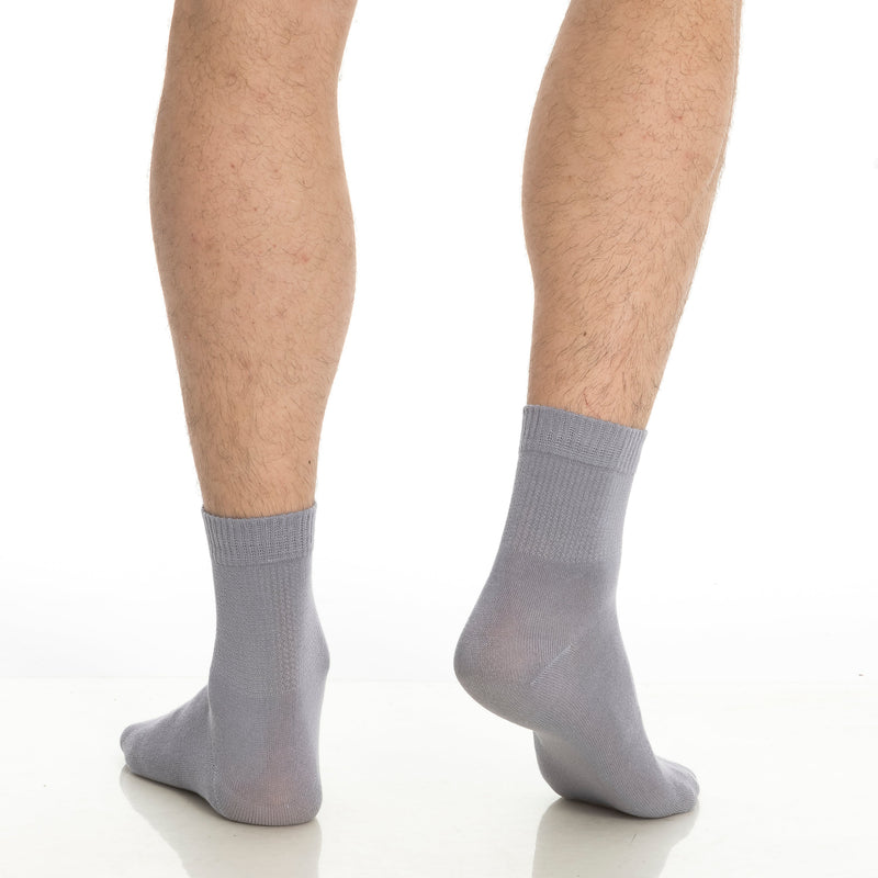 Men’s & Women’s Bamboo Diabetic Ankle Socks 4-Pack