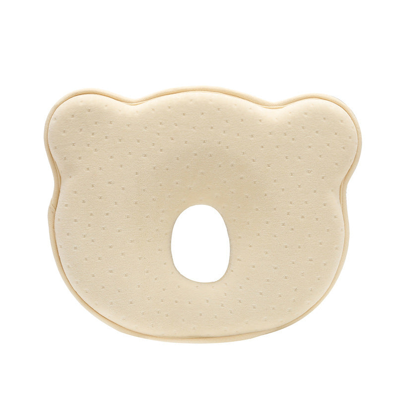 Newborn Anti-Roll Pillow with Flat Head Prevention
