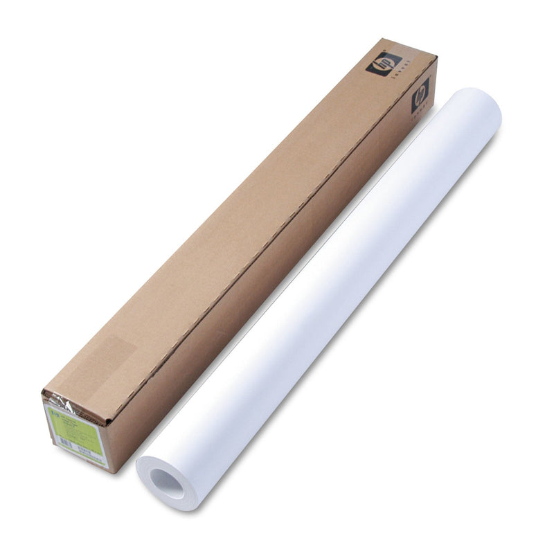 HP DesignJet Inkjet Large Format Paper, 4.3 mil, 36" x 150 ft, Matte White