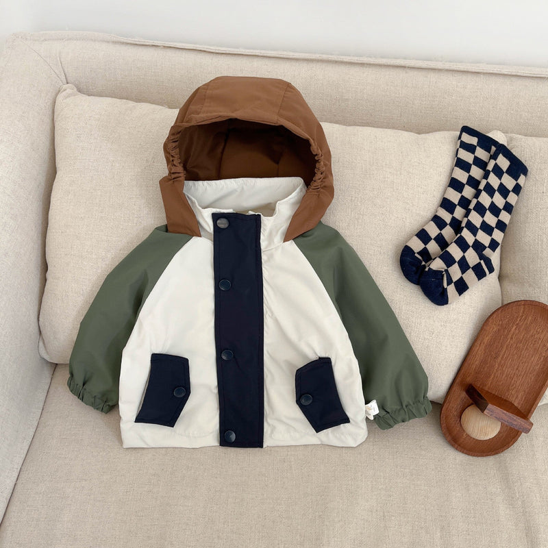 Stylish Autumn Hooded Windproof Jacket