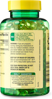 Vitamin D3 Supplement Softgels, 2000 IU, 400 Count + i Sticker Included.