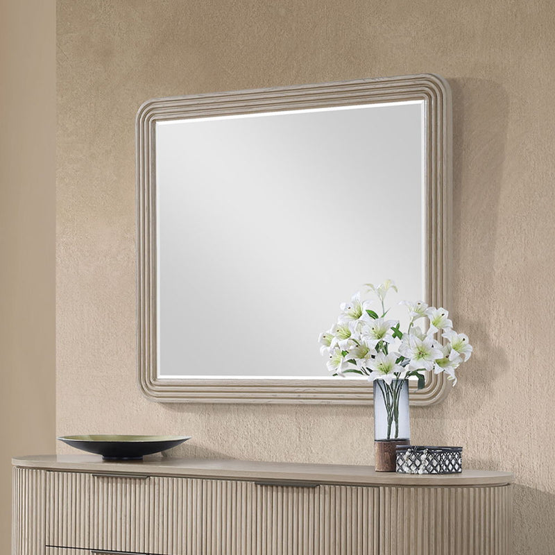 Leanna - Mirror - Light Oak