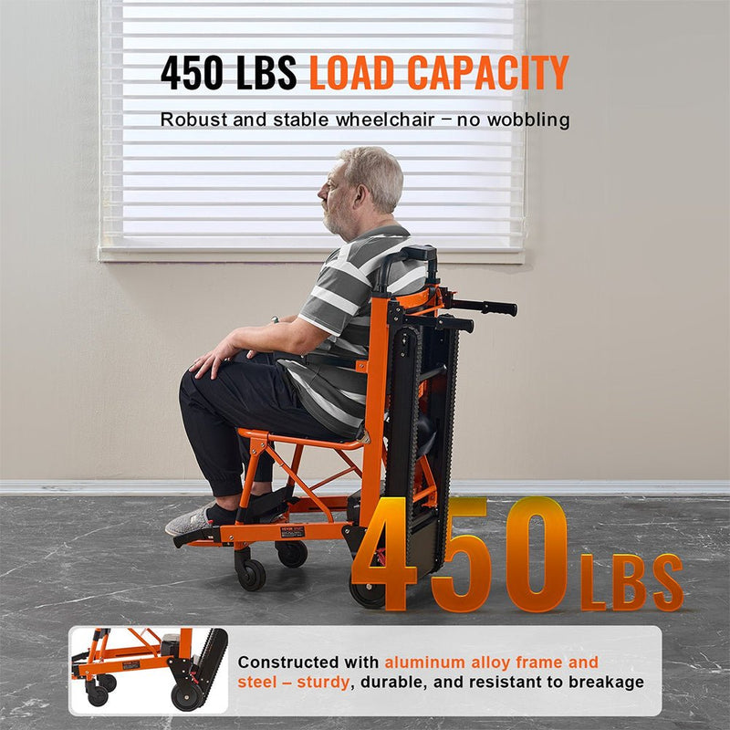 450LBS Heavy Duty Electric Portable Stair Climbing Machine For Home, Elderly And Disabled (SAK41685)