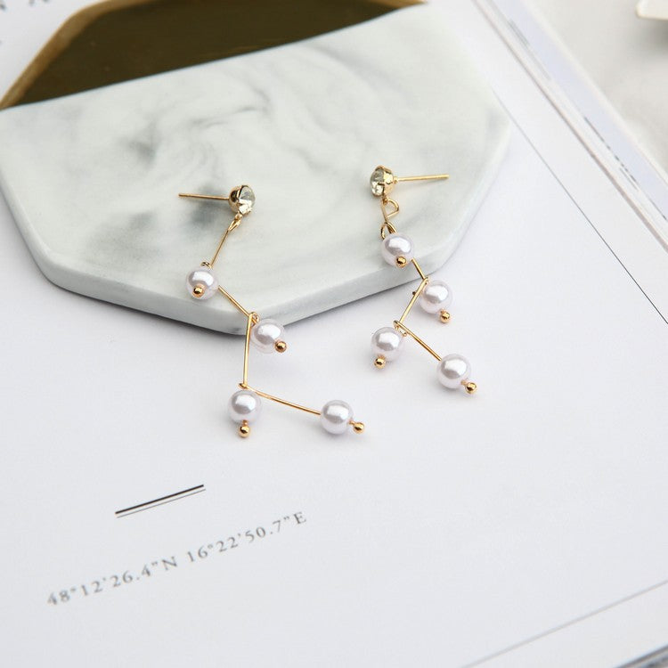 Elegant Retro Simple Pearl Earrings