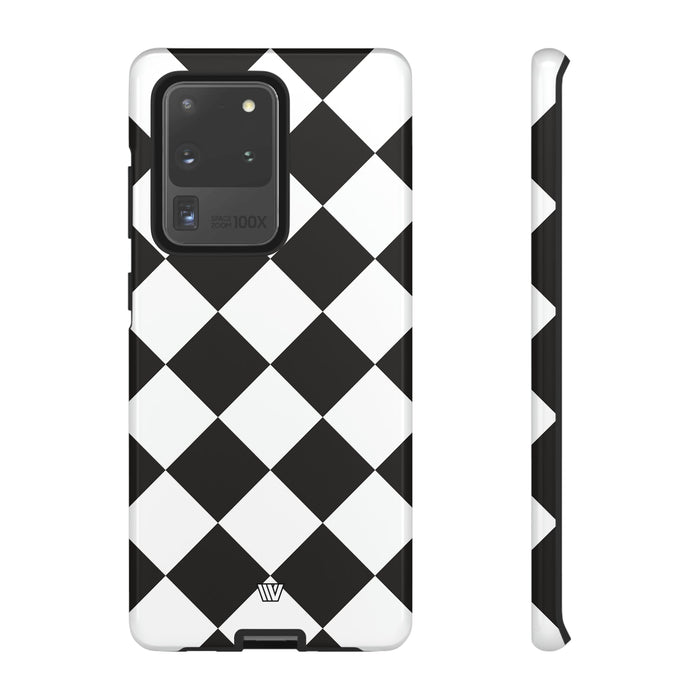 BLACK & WHITE DIAMOND | Tough Phone Case