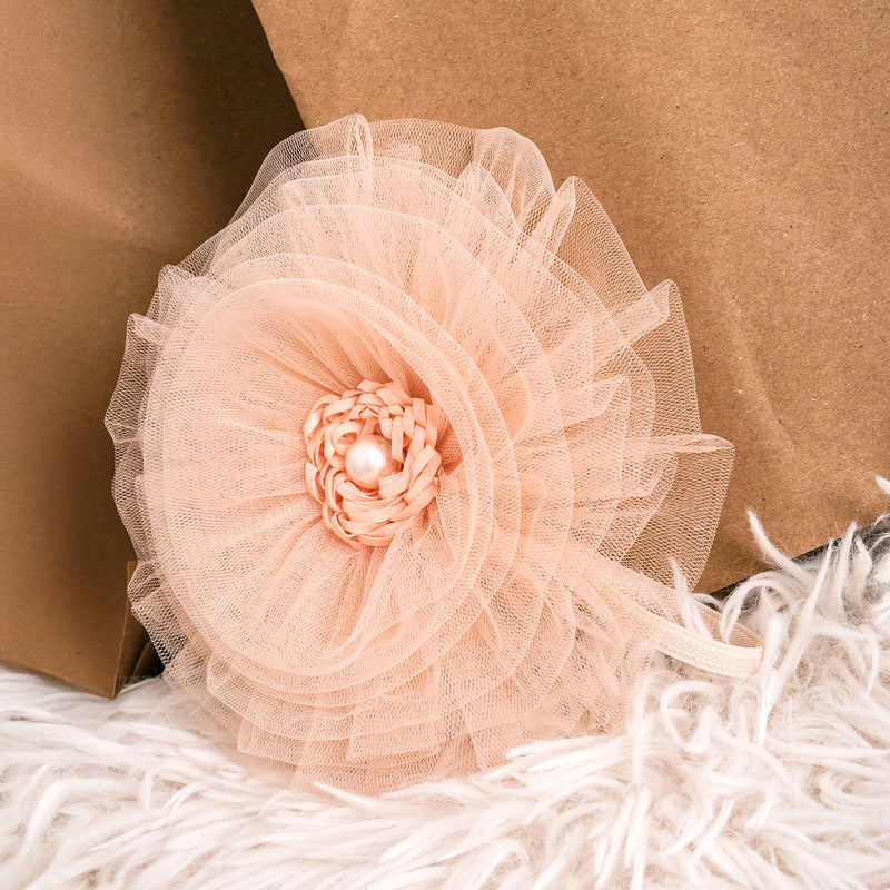 Pearl Rose Salmon Romper